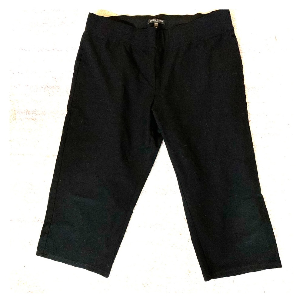 Eileen Fisher cropped slouchy pants
